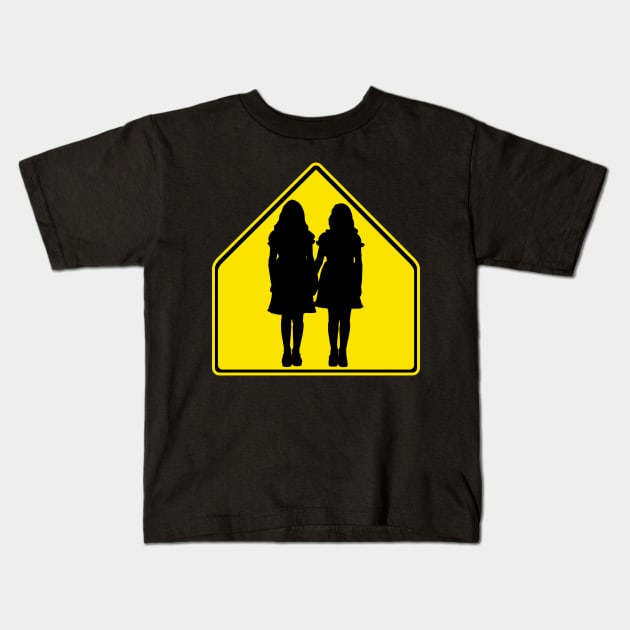 Slow: Creepy Children at Play Kids T-Shirt by rexthinks